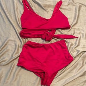 Buffbunny swimsuit top M bottom L